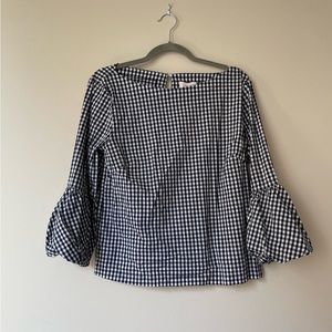 Gingham Laundry Top